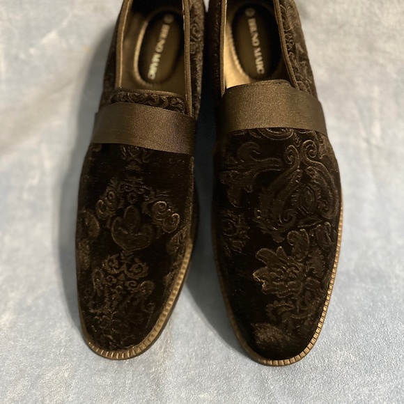 Bruno Marc,  Men’s black tuxedo dress shoe, size 12 - Picture 2 of 8